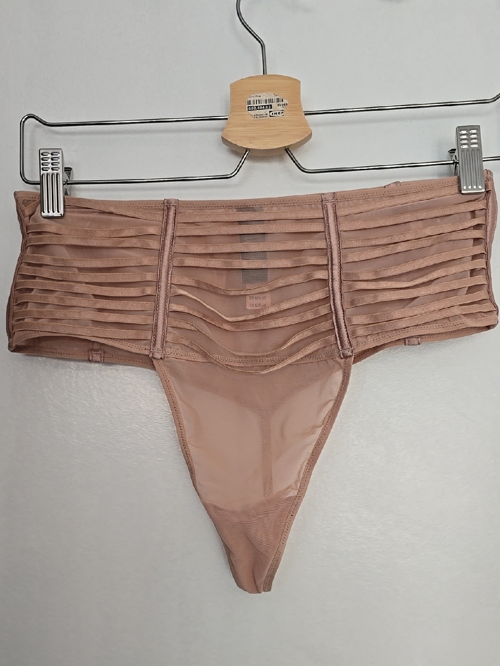 Victoria's Secret High-Waist Thong - Light Nude NWT Medium